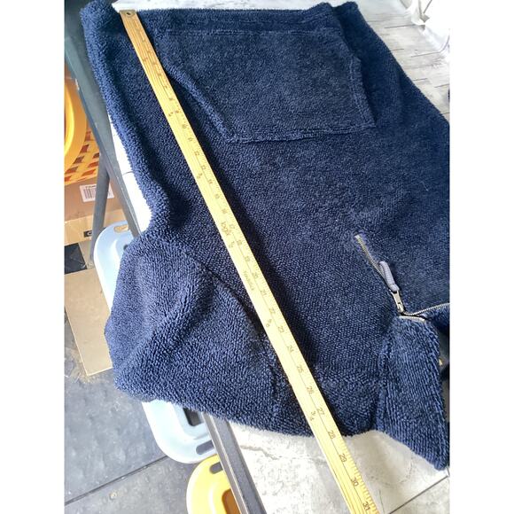 TELLURIDE CLOTHING MENS SOFT BLUE PULL OVER QUARTER ZIP SWEATER SIZE LARGE - Picture 5 of 5